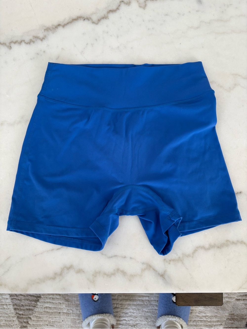 BuffBunny Exercise Shorts in Cobalt Blue